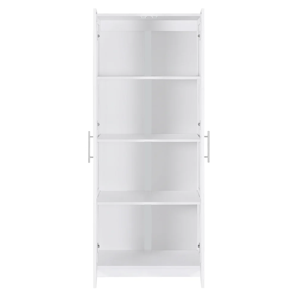 2 Door Buffet Sideboard Cupboard Cabinet Pantry White - Image 5