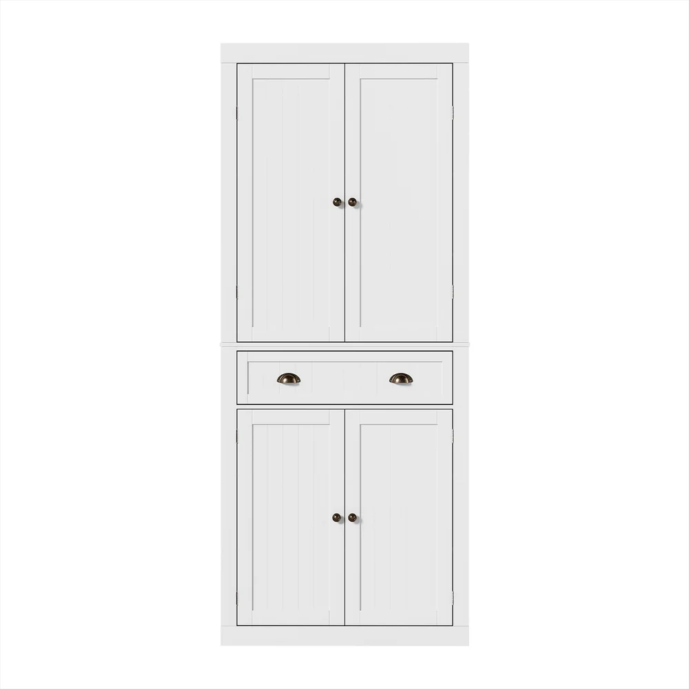 Buffet Sideboard Cupboard Cabinet White - Image 4