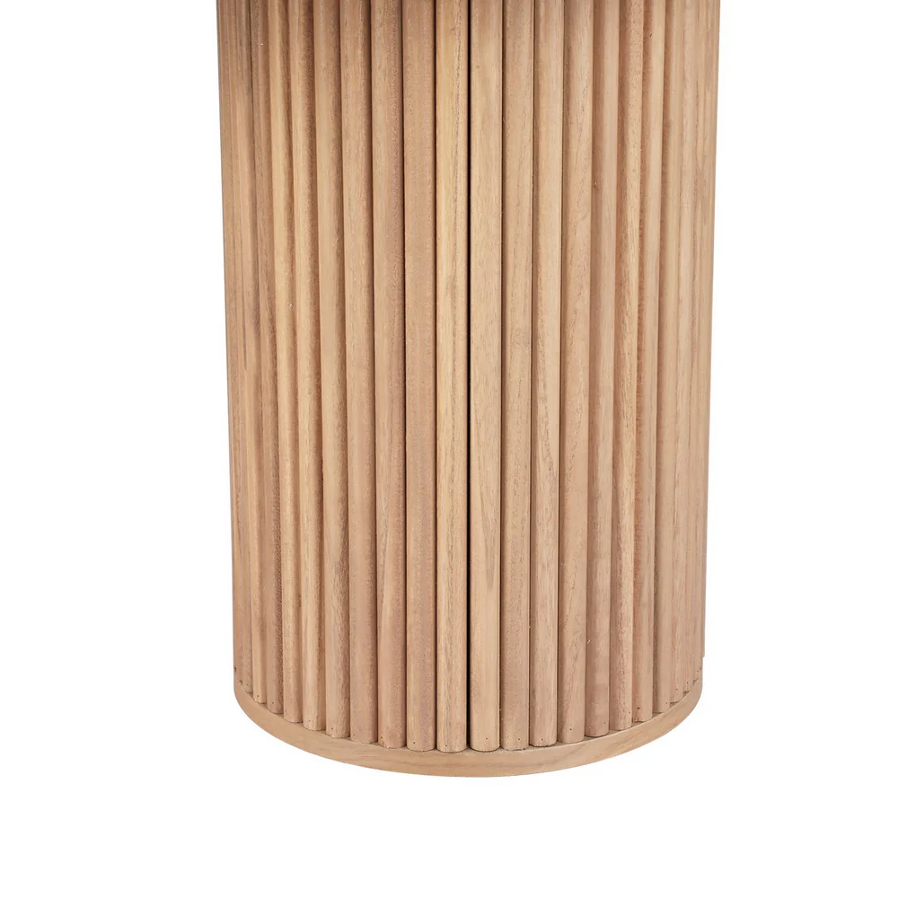 Coffee Table Oval 100CM Pine Samuel - Image 4