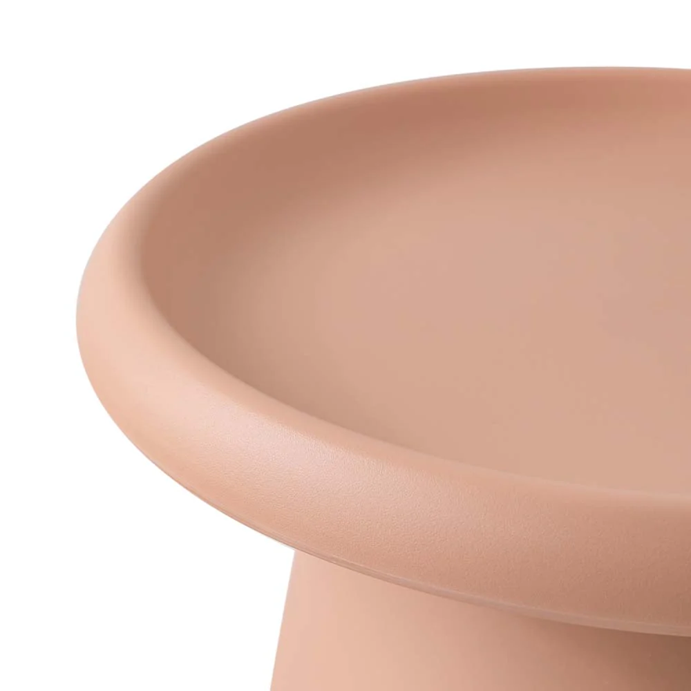 Coffee Table Round 52CM Plastic Pink - Image 3