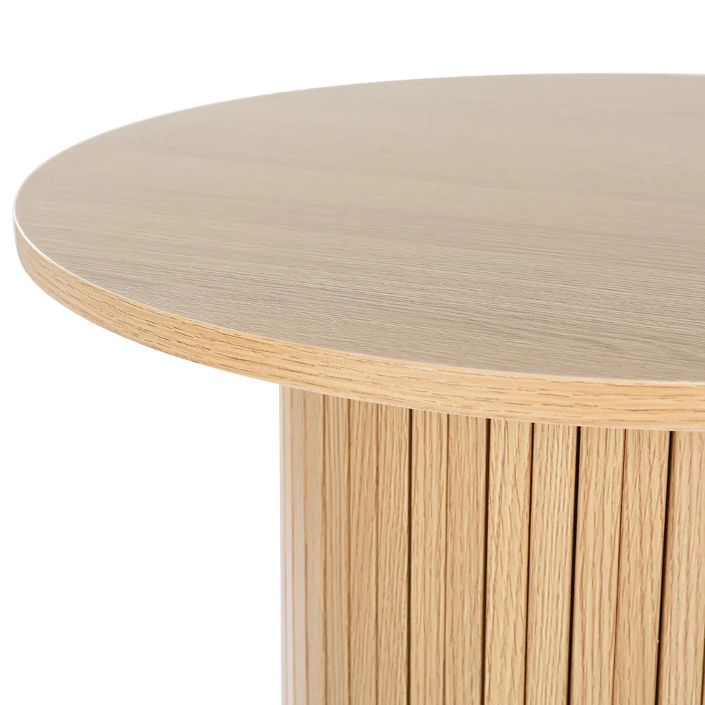 Coffee Table Round Fluted Base PIIA - Image 3