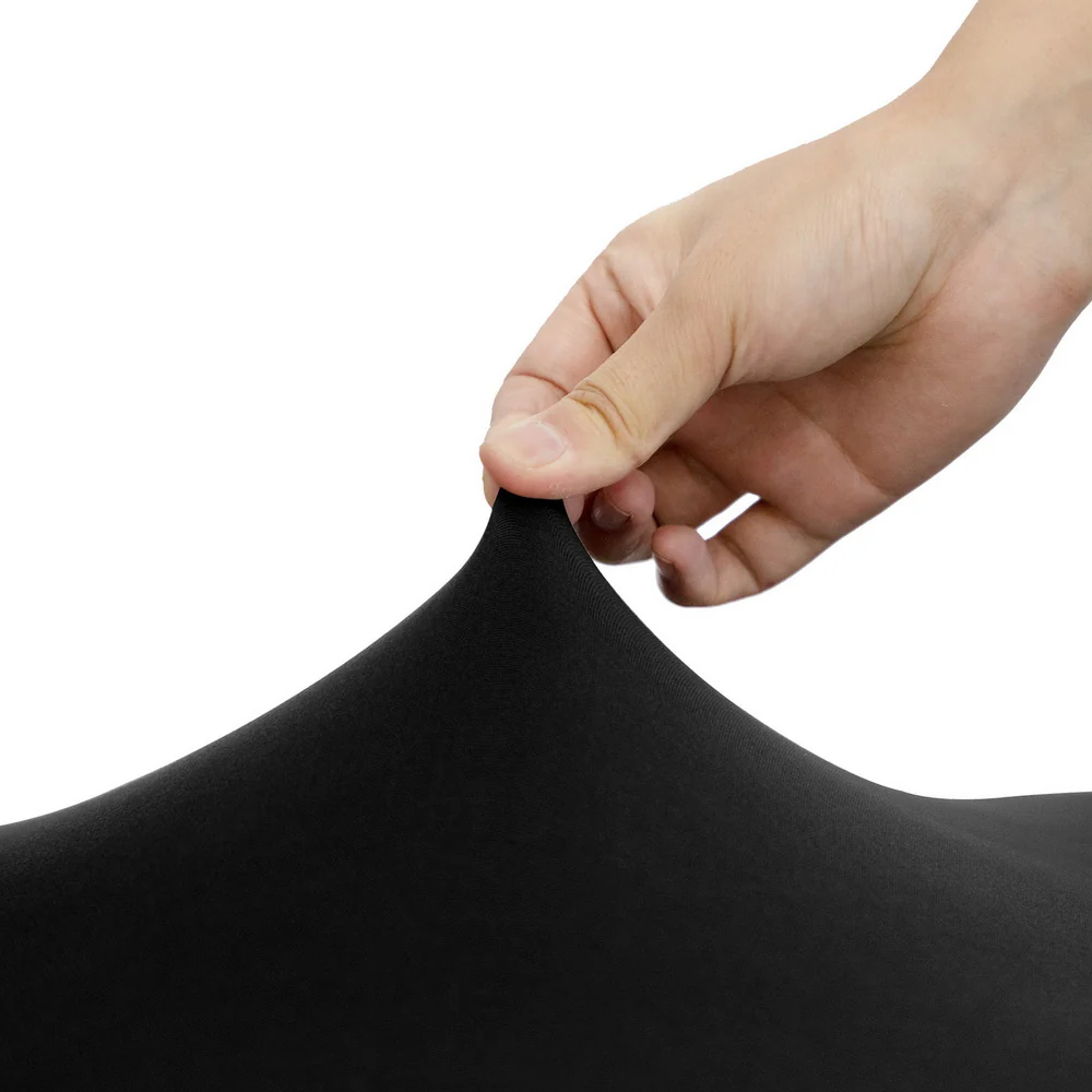 Dining Chair Covers 4x Slipcovers Spandex Stretch Banquet Wedding Black - Image 3