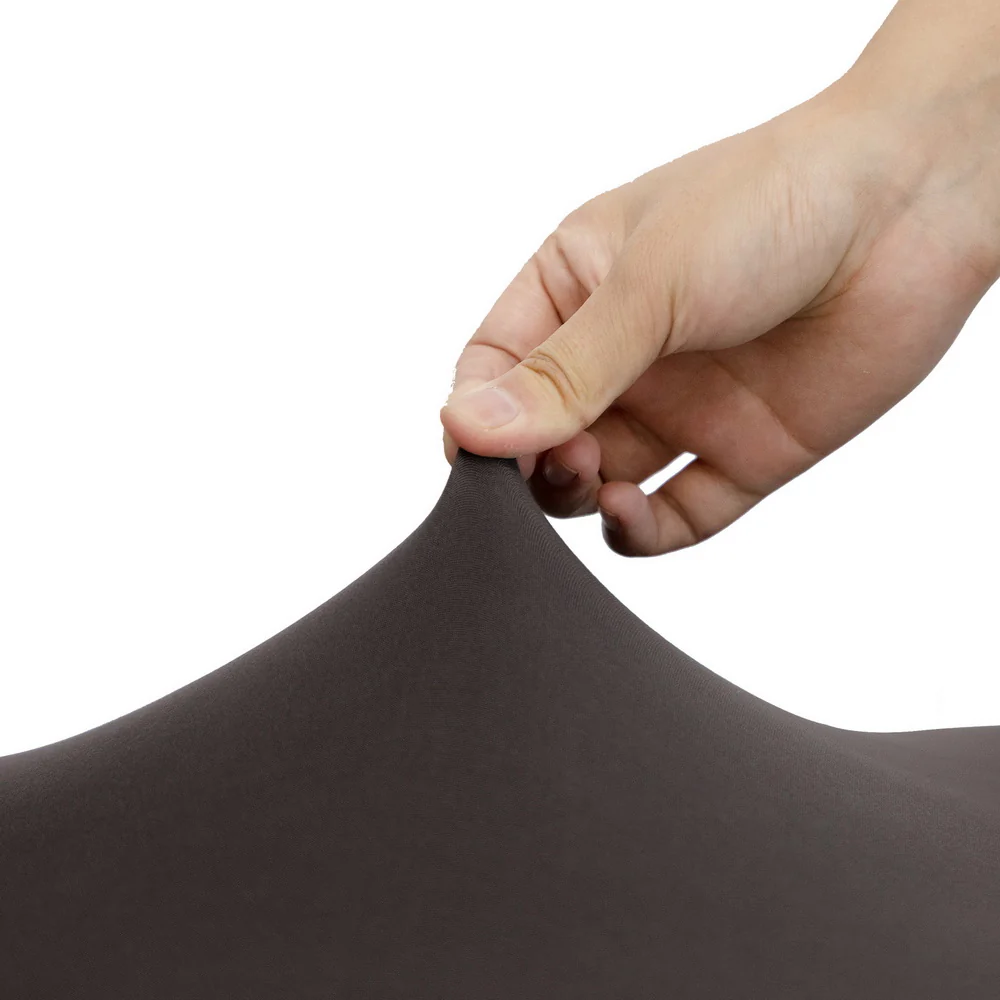 Dining Chair Covers 6x Slipcovers Spandex Stretch Banquet Party Dark Grey - Image 3