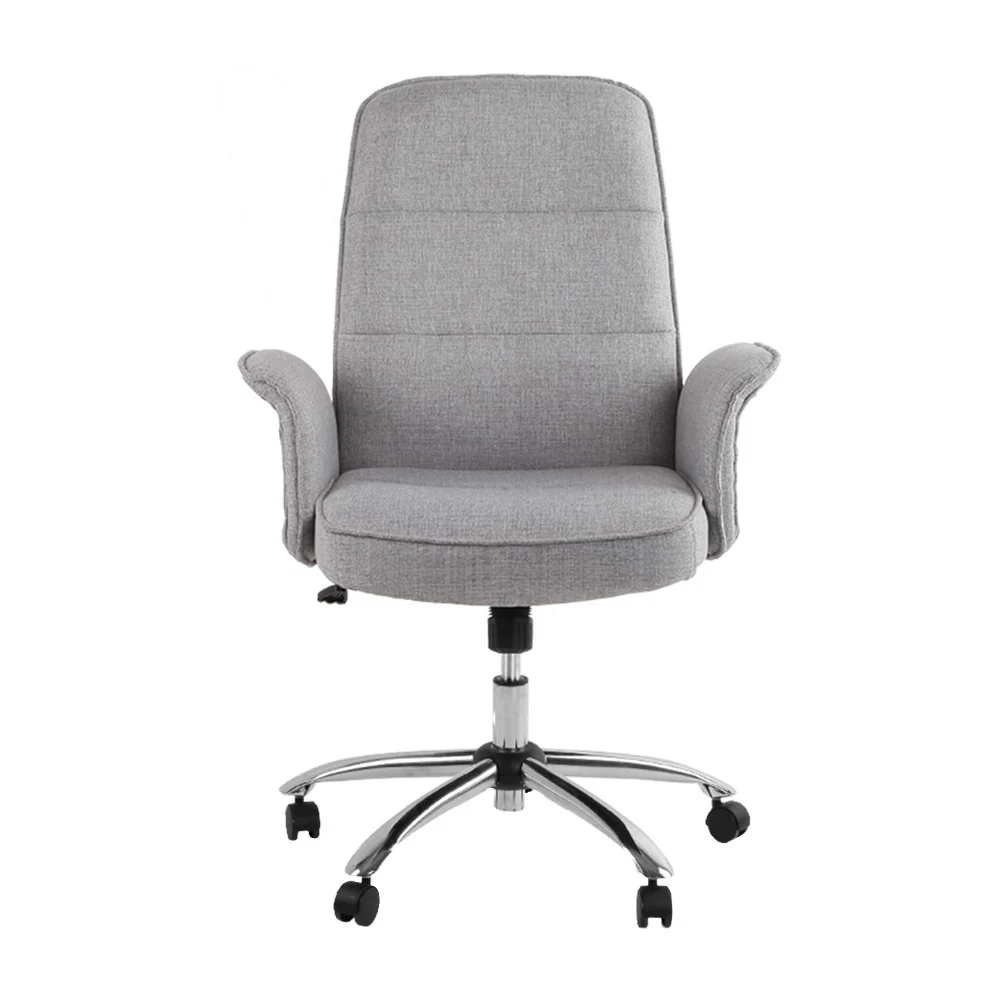 Fabric Office Chair Computer Chairs Grey - Image 3