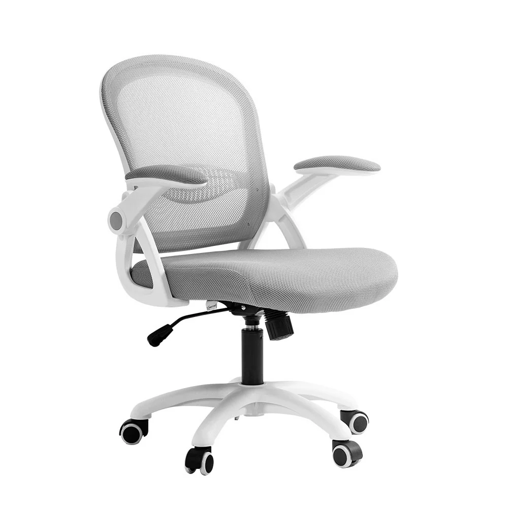 Mesh Office Chair Mid Back Grey - Image 7