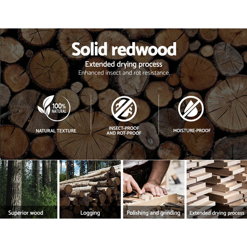 Wooden Office Chair Leather Seat White - Image 5